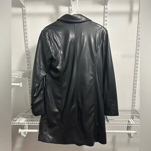 Faux leather jacket bagatelle collection